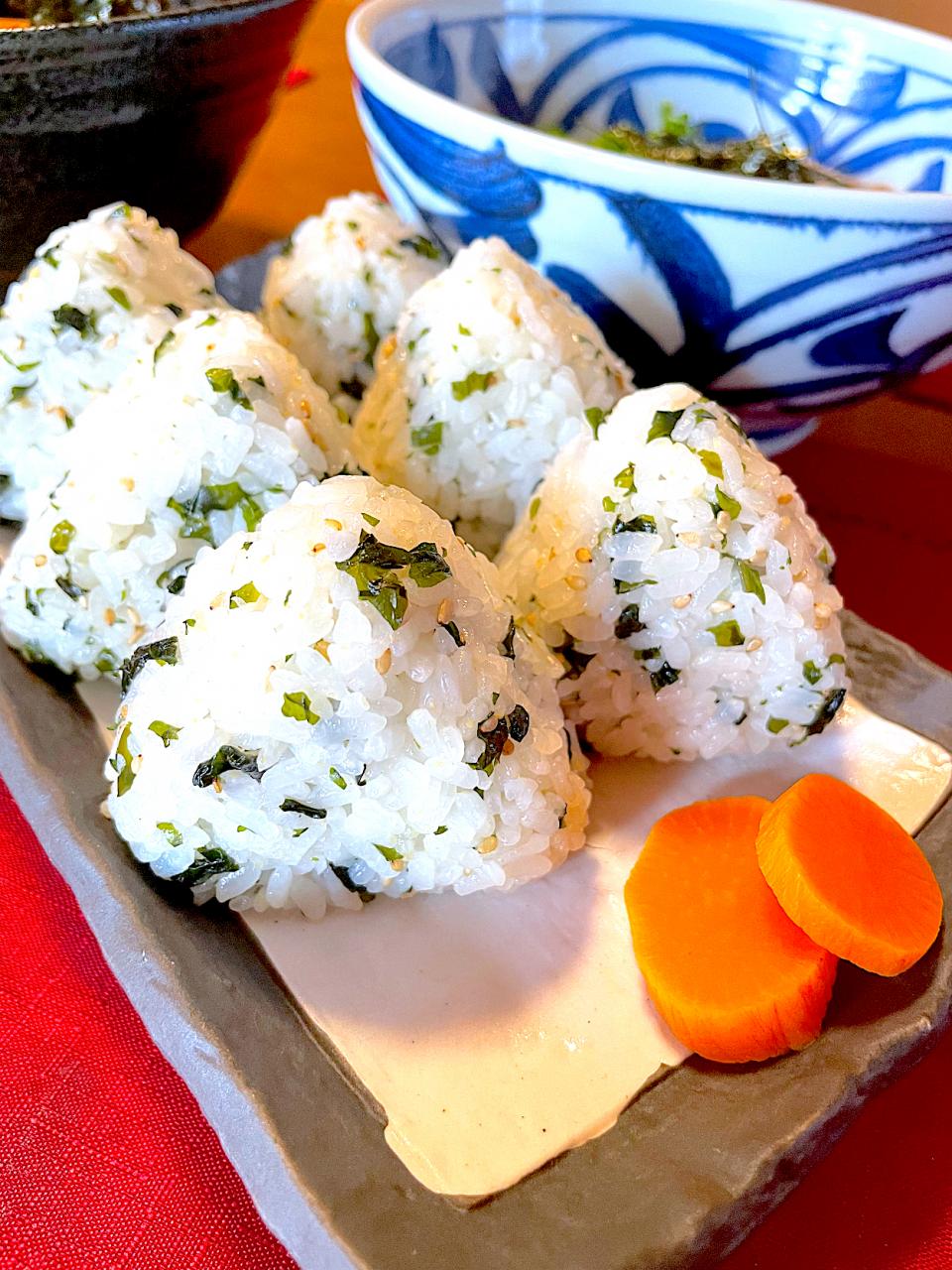 からあげビールさんの料理 母とムスコのラブラブおソロ♪大好き!わかめごはん弁当